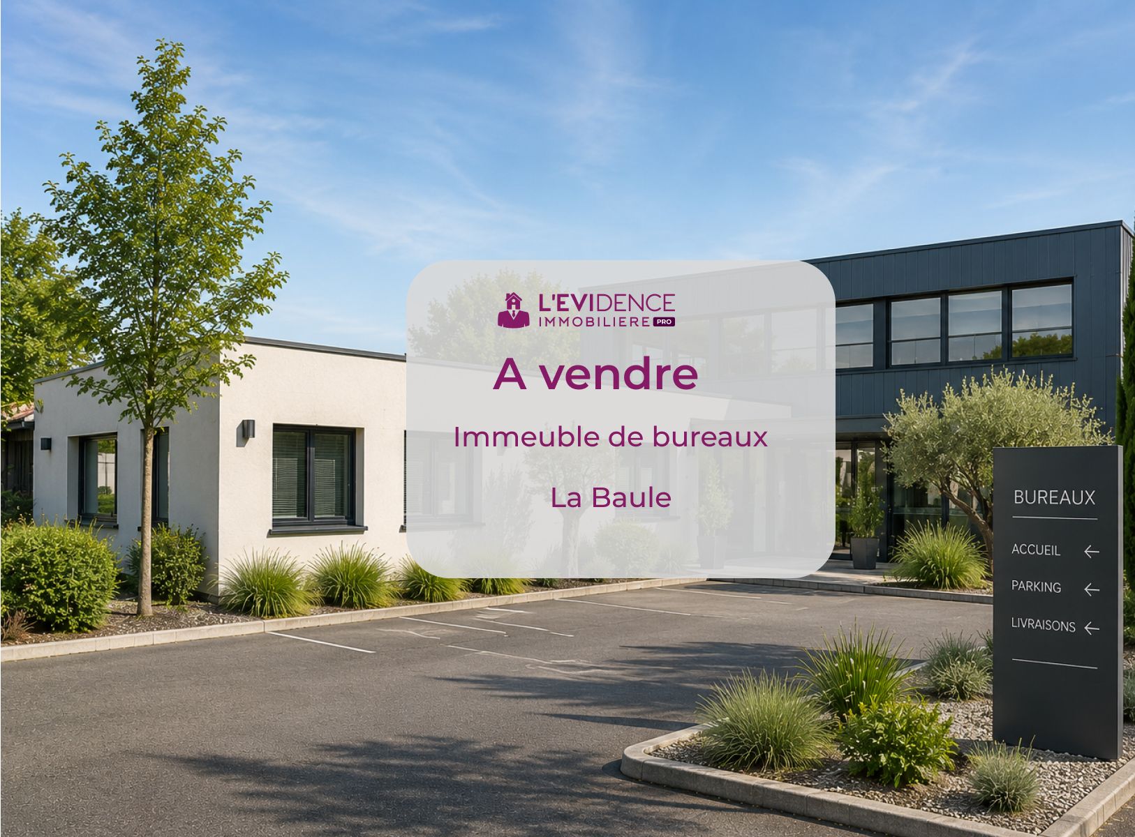 A vendre,ensemble immobilier tertiaire de 760,60m2 avec locataires en place.