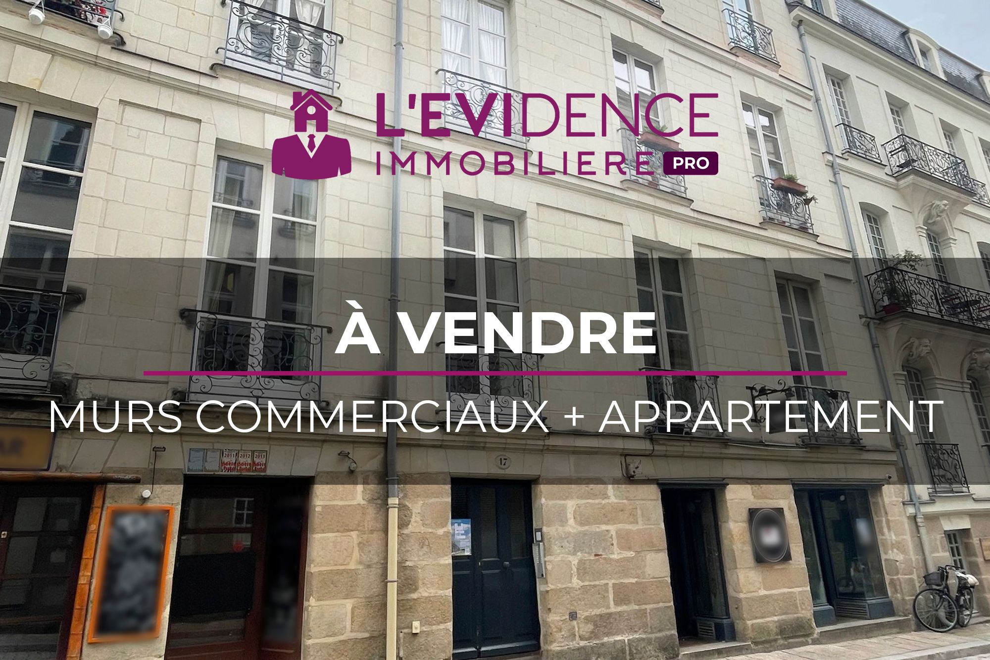 A vendre ensemble immobilier à Nantes .Idéal investisseurs.