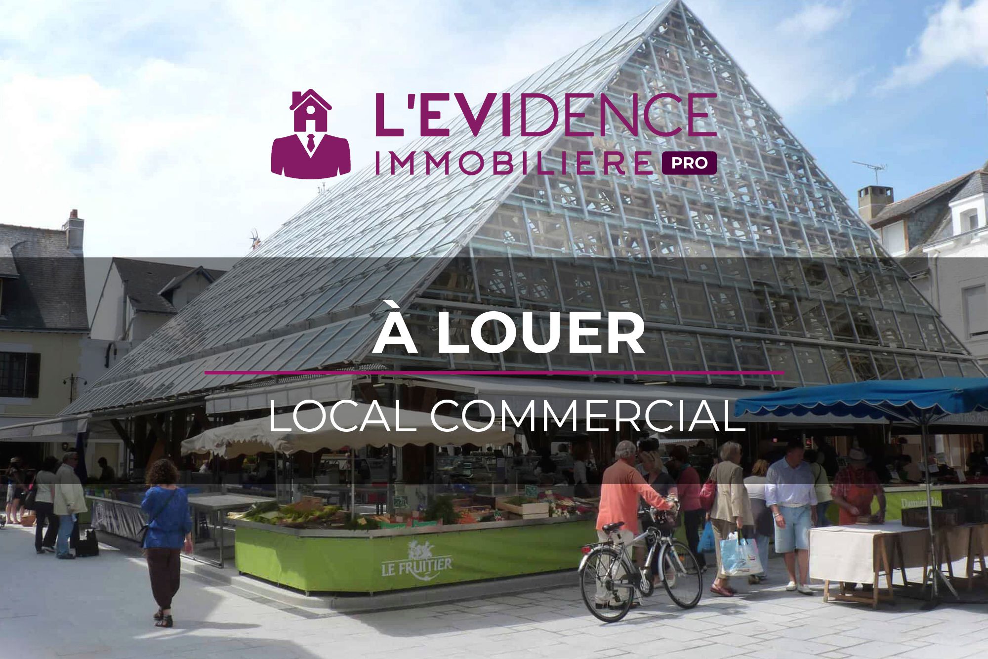 Local en emplacement n°1 au Pouliguen